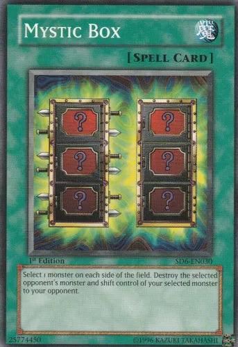 Mystic Box - SD6-EN030 - Common - 1st Edition - YuGiOh