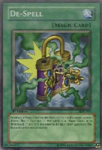 De-Spell - SDK-035 - Common - Unlimited Edition - YuGiOh LP