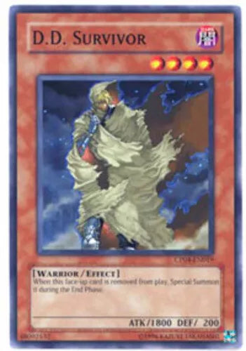 D.D. Survivor - CP04-EN019 - Common - Limited Edition - YuGiOh
