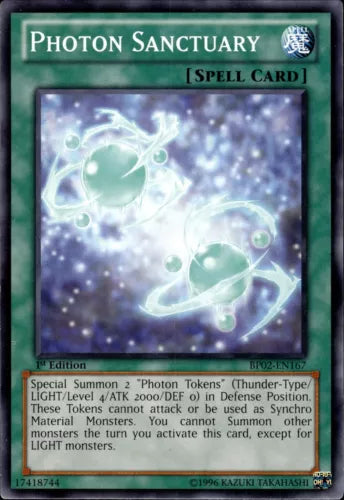 Photon Sanctuary - BP02-EN167 - Common - 1st Edition - YuGiOh