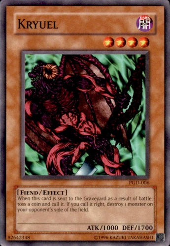 Kryuel - PGD-006 - Common - Unlimited Edition - YuGiOh LP
