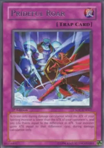 Prideful Roar - CSOC-EN067 - Rare - 1st Edition - YuGiOh