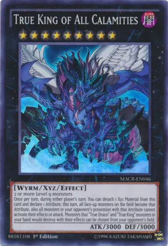 True King of All Calamities - MACR-EN046 - Super Rare - Mixed Editions - YuGiOh
