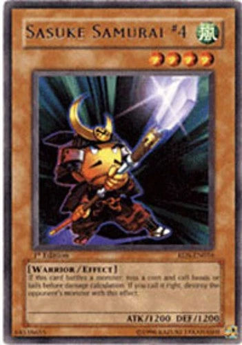 Sasuke Samurai #4 - RDS-EN016 - Rare - 1st Edition - YuGiOh