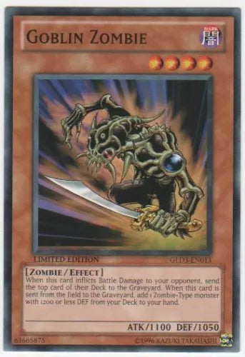 Goblin Zombie - GLD3-EN013 - Common - Limited Edition - YuGiOh