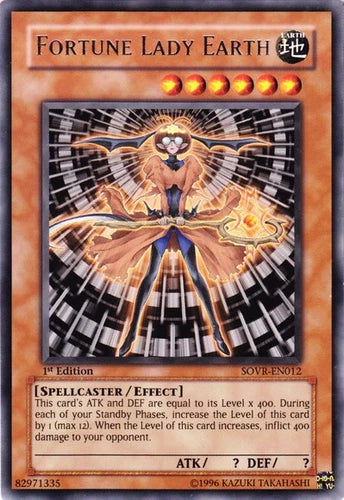 Fortune Lady Earth - SOVR-EN012 - Rare - Mixed Editions - YuGiOh