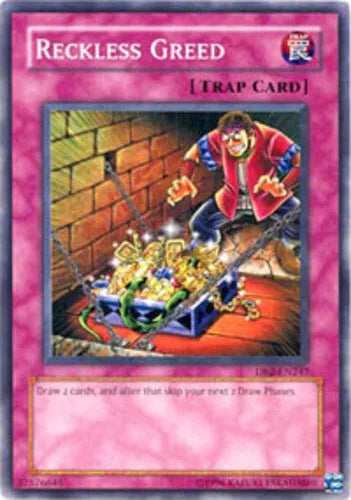 Reckless Greed - DB2-EN247 - Common - Unlimited Edition - YuGiOh