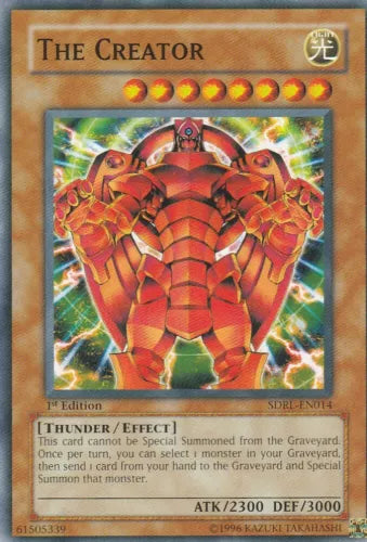 The Creator - SDRL-EN014 - Common - 1st Edition - YuGiOh