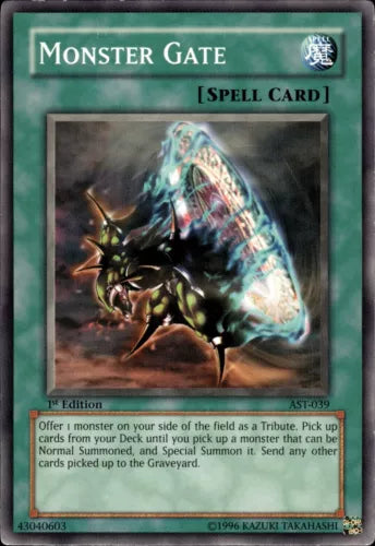 Monster Gate - AST-039 - Common - Unlimited Edition - YuGiOh