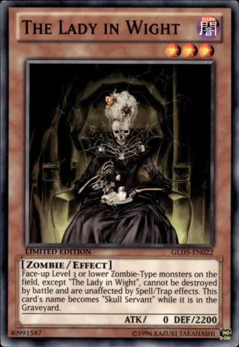 The Lady in Wight - GLD5-EN022 - Common - Limited Edition - YuGiOh