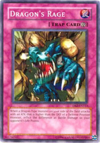 Dragon's Rage - DB2-EN163 - Common - Unlimited Edition - YuGiOh LP