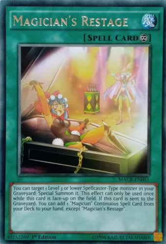 Magician's Restage - MACR-EN051 - Rare - Mixed Editions - YuGiOh