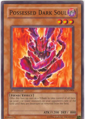 Possessed Dark Soul - LOD-004 - Common - 1st Edition - YuGiOh LP