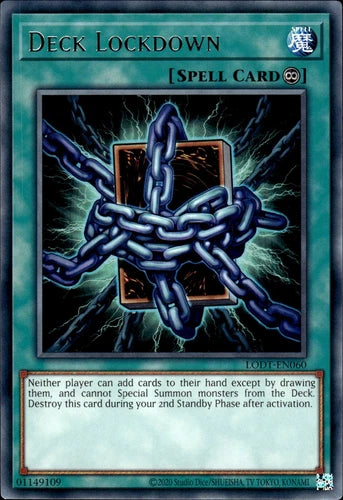 Deck Lockdown - LODT-EN060 - Rare - Mixed Editions - YuGiOh