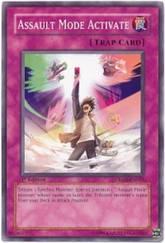 Assault Mode Activate - CRMS-EN063 - Common - Unlimited Edition - YuGiOh