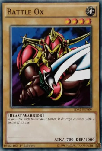 Battle Ox - LDK2-ENK09 - Common - 1st Edition - YuGiOh