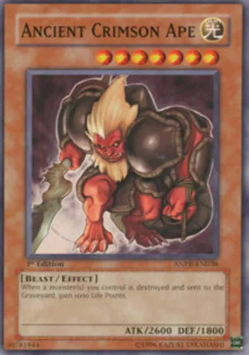 Ancient Crimson Ape - ANPR-EN038 - Common - 1st Edition - YuGiOh