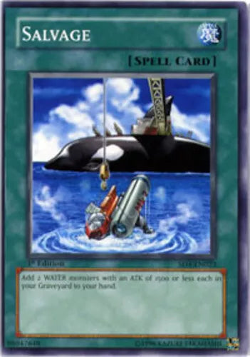 Salvage - SD4-EN023 - Common - 1st Edition - YuGiOh