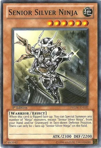 Senior Silver Ninja - PHSW-EN031 - Common - Mixed Editions - YuGiOh