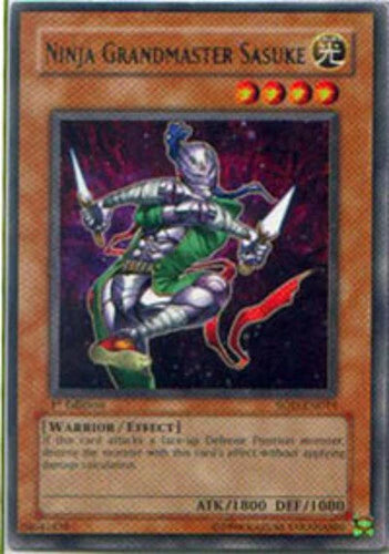 Ninja Grandmaster Sasuke - SOD-EN019 - Rare - Mixed Editions - YuGiOh LP