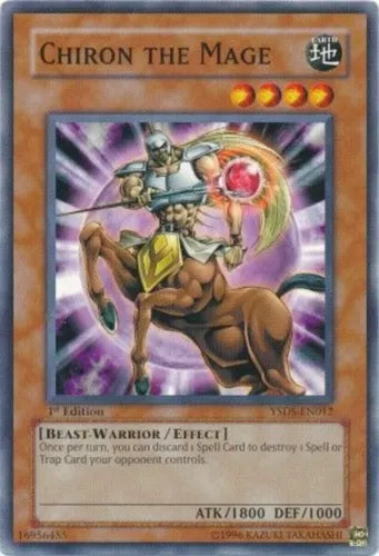 Chiron the Mage - YSDS-EN012 - Common - Mixed Editions - YuGiOh LP