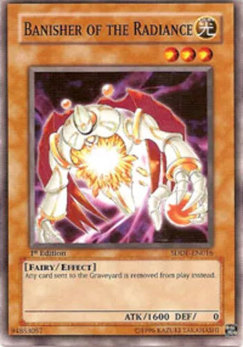 Banisher of the Radiance - SDDE-EN016 - Common - 1st Edition - YuGiOh