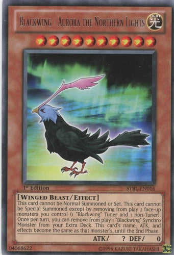 Blackwing - Aurora the Northern Lights - STBL-EN016 - Rare - 1st Edition YuGiOh