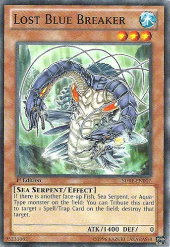 Lost Blue Breaker - SDRE-EN007 - Common - 1st Edition - YuGiOh