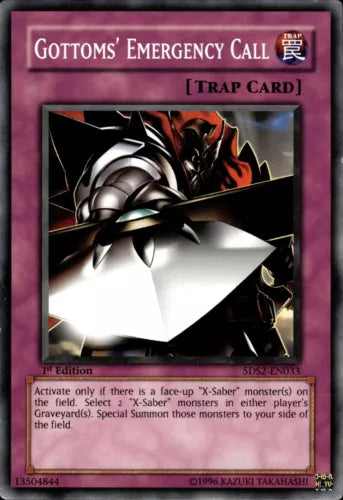 Gottoms' Emergency Call - 5DS2-EN033 - Common - 1st Edition - YuGiOh