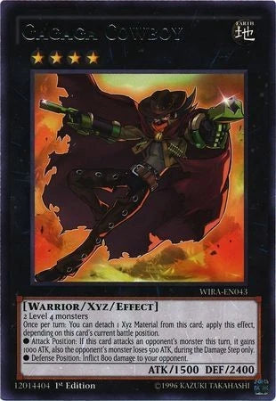 Gagaga Cowboy - WIRA-EN043 - Rare - 1st Edition - YuGiOh