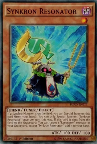 Synkron Resonator - HSRD-EN017 - Common - 1st Edition - YuGiOh