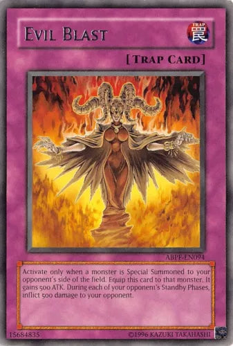 Evil Blast - ABPF-EN094 - Rare - Unlimited Edition - YuGiOh
