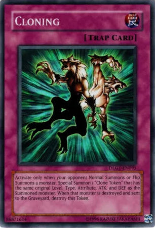 Cloning - DLG1-EN095 - Super Rare - Unlimited Edition - YuGiOh