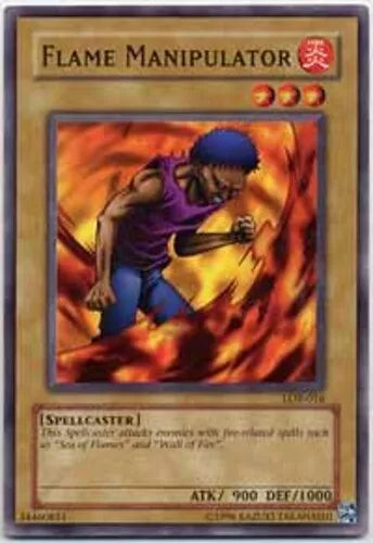 Flame Manipulator - LOB-016 - Common - Unlimited Edition - YuGiOh