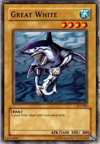 Great White - SYE-009 - Common - Unlimited Edition - YuGiOh LP