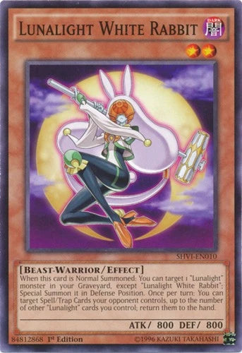 Lunalight White Rabbit - SHVI-EN010 - Common - 1st Edition - YuGiOh
