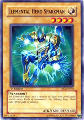 Elemental Hero Sparkman - DP1-EN004 - Common - Unlimited Edition - YuGiOh