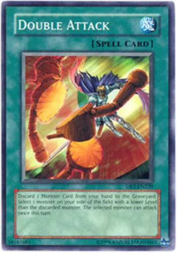 Double Attack - DR3-EN220 - Common - Unlimited Edition - YuGiOh