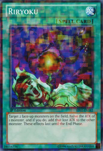 Riryoku - BP02-EN142 - Mosaic Rare - 1st Edition - YuGiOh