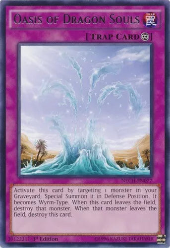 Oasis of Dragon Souls - NECH-EN077 - Rare - Mixed Editions - YuGiOh