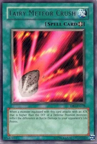 Fairy Meteor Crush - DB1-EN178 - Rare - Unlimited Edition - YuGiOh