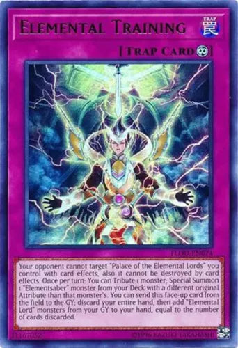 Elemental Training - FLOD-EN074 - Ultra Rare - Mixed Editions - YuGiOh