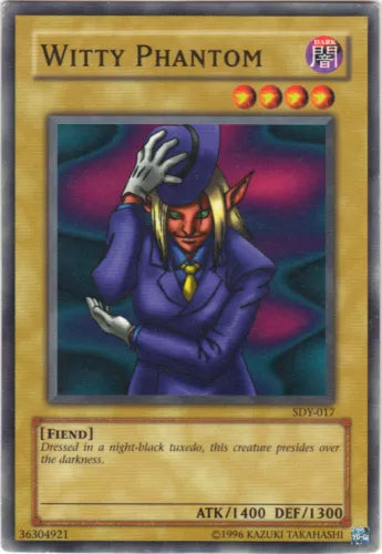 Witty Phantom - SDY-017 - Common - Unlimited Edition - YuGiOh