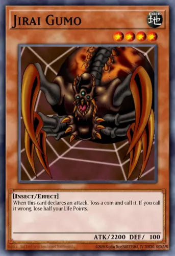 Jirai Gumo - DLG1-EN040 - Common - Unlimited Edition - YuGiOh