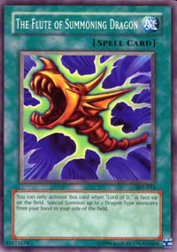 The Flute of Summoning Dragon - SKE-031 - Common - Unlimited Edition - YuGiOh LP
