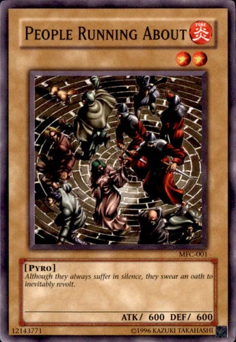 People Running About - MFC-001 - Common - Mixed Editions - YuGiOh LP