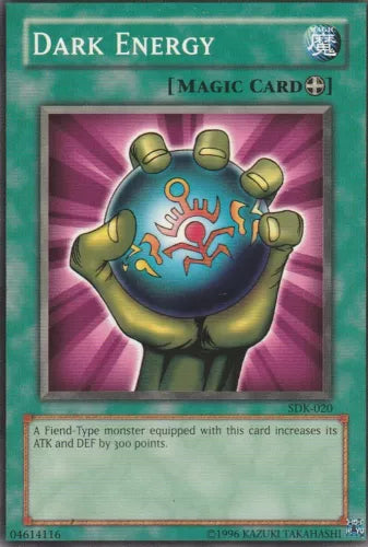 Dark Energy - SDK-020 - Common - Unlimited Edition - YuGiOh LP