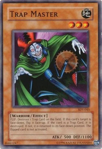 Trap Master - SDY-043 - Commo - Unlimited Edition - YuGiOh LP