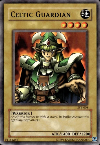 Celtic Guardian - SYE-008 - Common - Unlimited Edition - YuGiOh LP