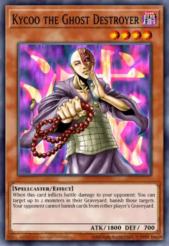 Kycoo the Ghost Destroyer - DB2-EN002 - Rare - Unlimited Edition - YuGiOh